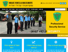Tablet Screenshot of nhatviets.com